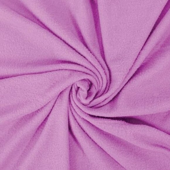 Arkwright Polar Fleece Throw Blankets  - Purple - Picture 1 of 3